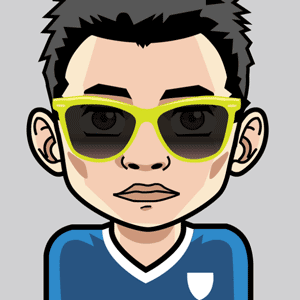 Avatar: Shows a team member in comic style