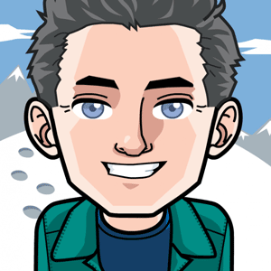 Avatar: Shows a team member in comic style