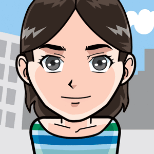Avatar: Shows a team member in comic style