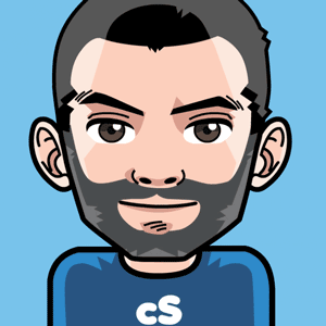Avatar: Shows a team member in comic style