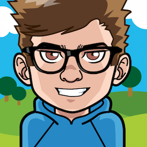 Avatar: Shows a team member in comic style
