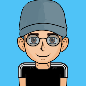 Avatar: Shows a team member in comic style