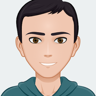 Avatar: Shows a team member in comic style