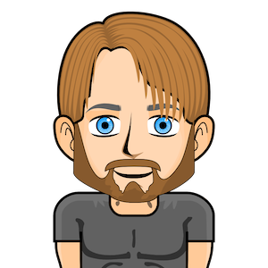 Avatar: Shows a team member in comic style