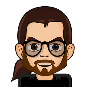 Avatar: Shows a team member in comic style