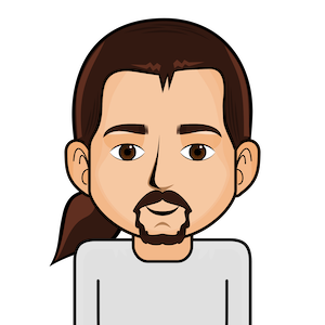 Avatar: Shows a team member in comic style