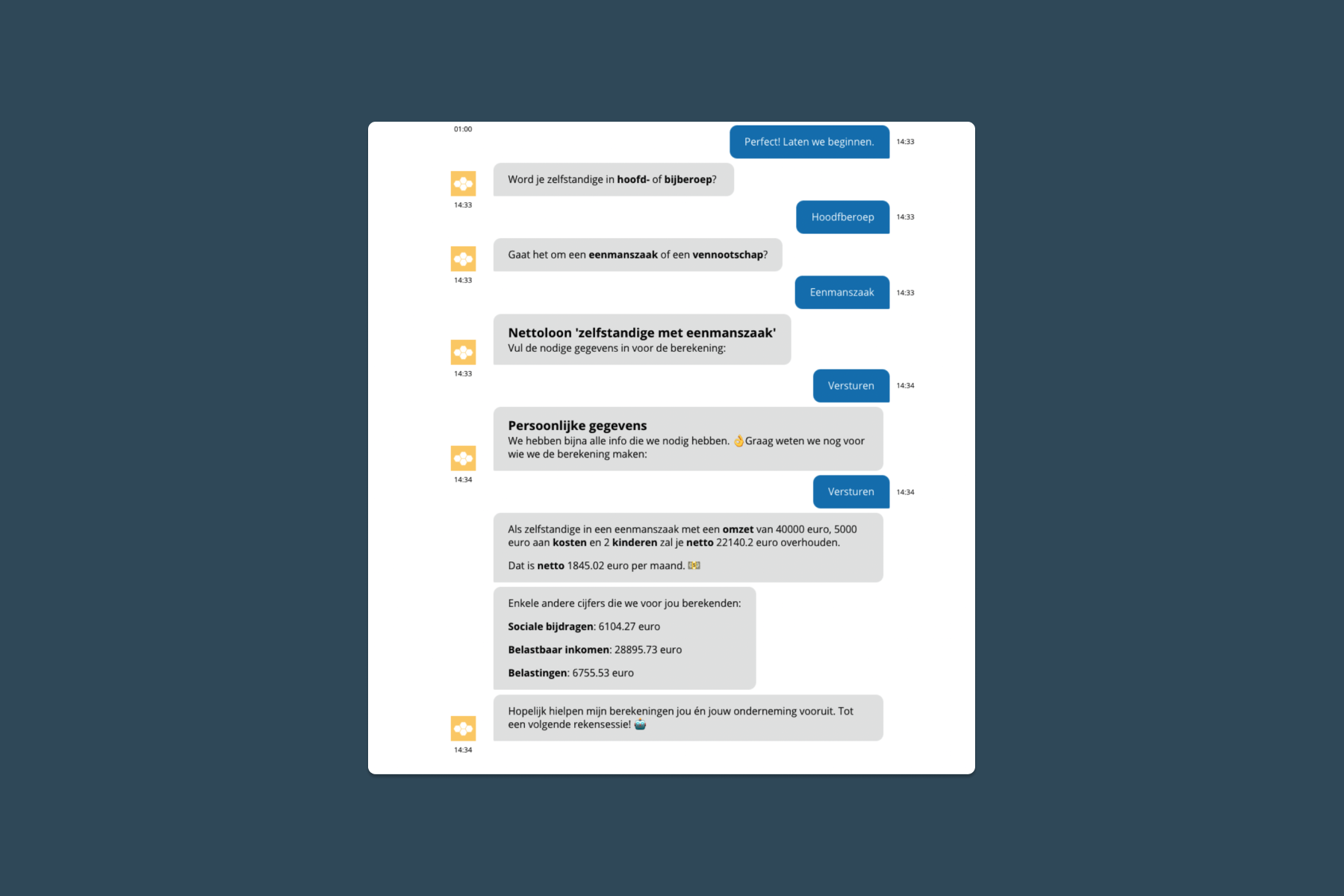 Tax API in action