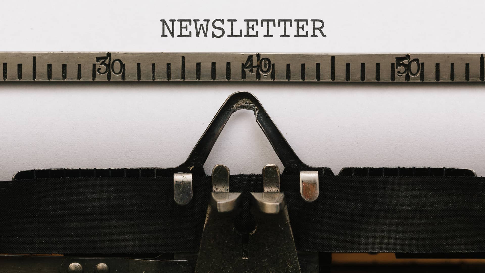 Auch wenn E-mail wie die Vergangenheit wirkt, sind Newsletter die Zukunft. Wir können auch Ihnen helfen!