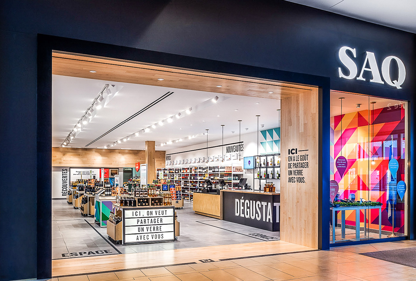 Vic Mobilier de magasins inc. SAQ Laval