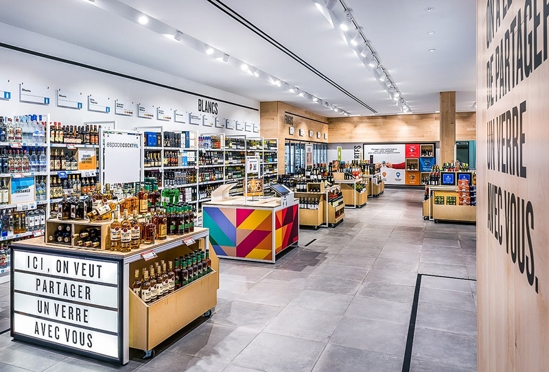 Vic Mobilier de magasins inc. SAQ Laval