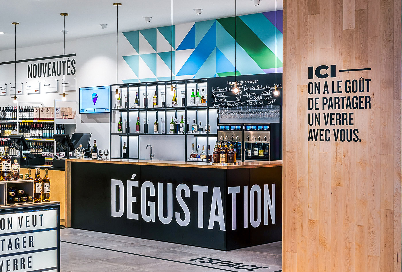 Vic Mobilier de magasins inc. SAQ Laval