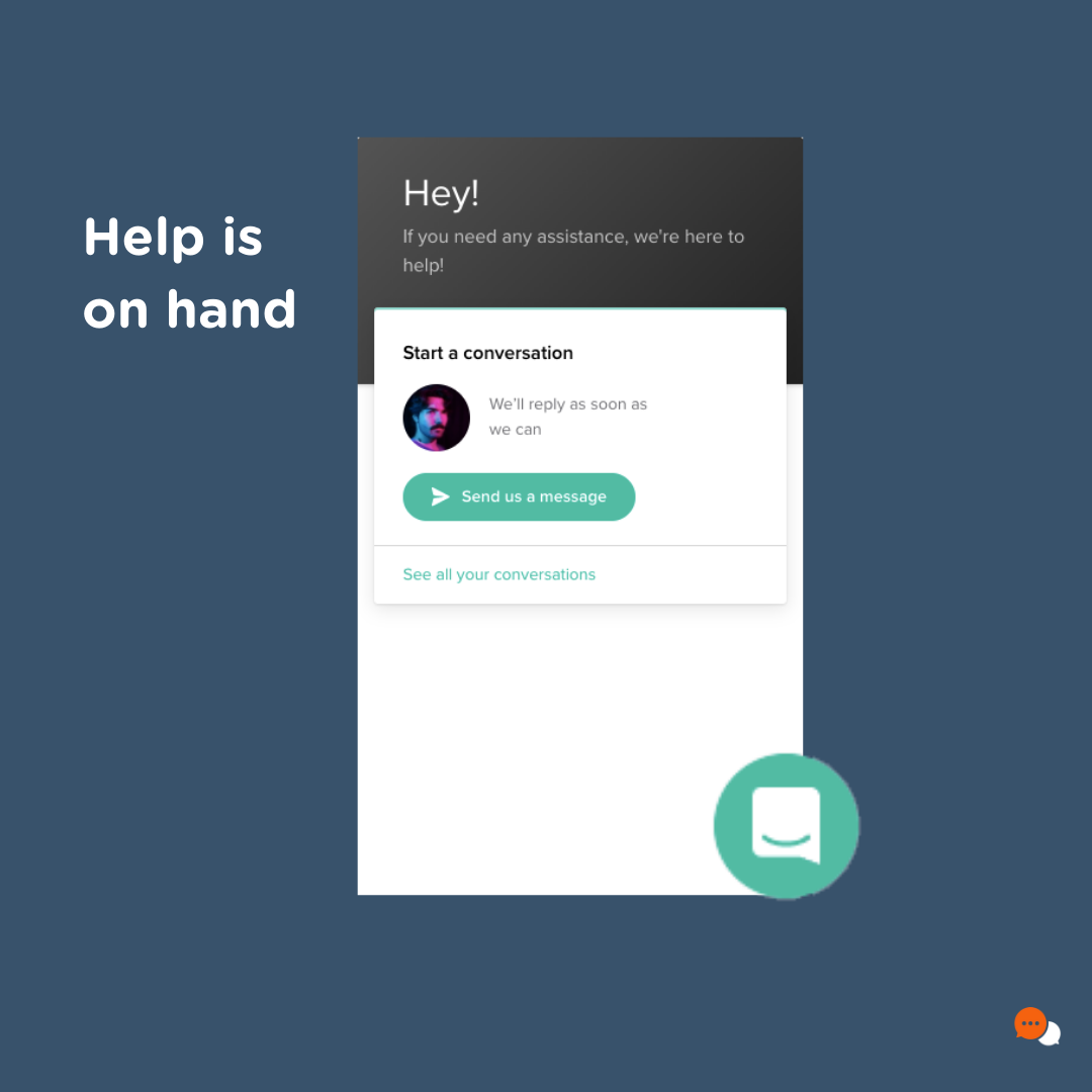 Socio Local's help function with platform Socio Connect