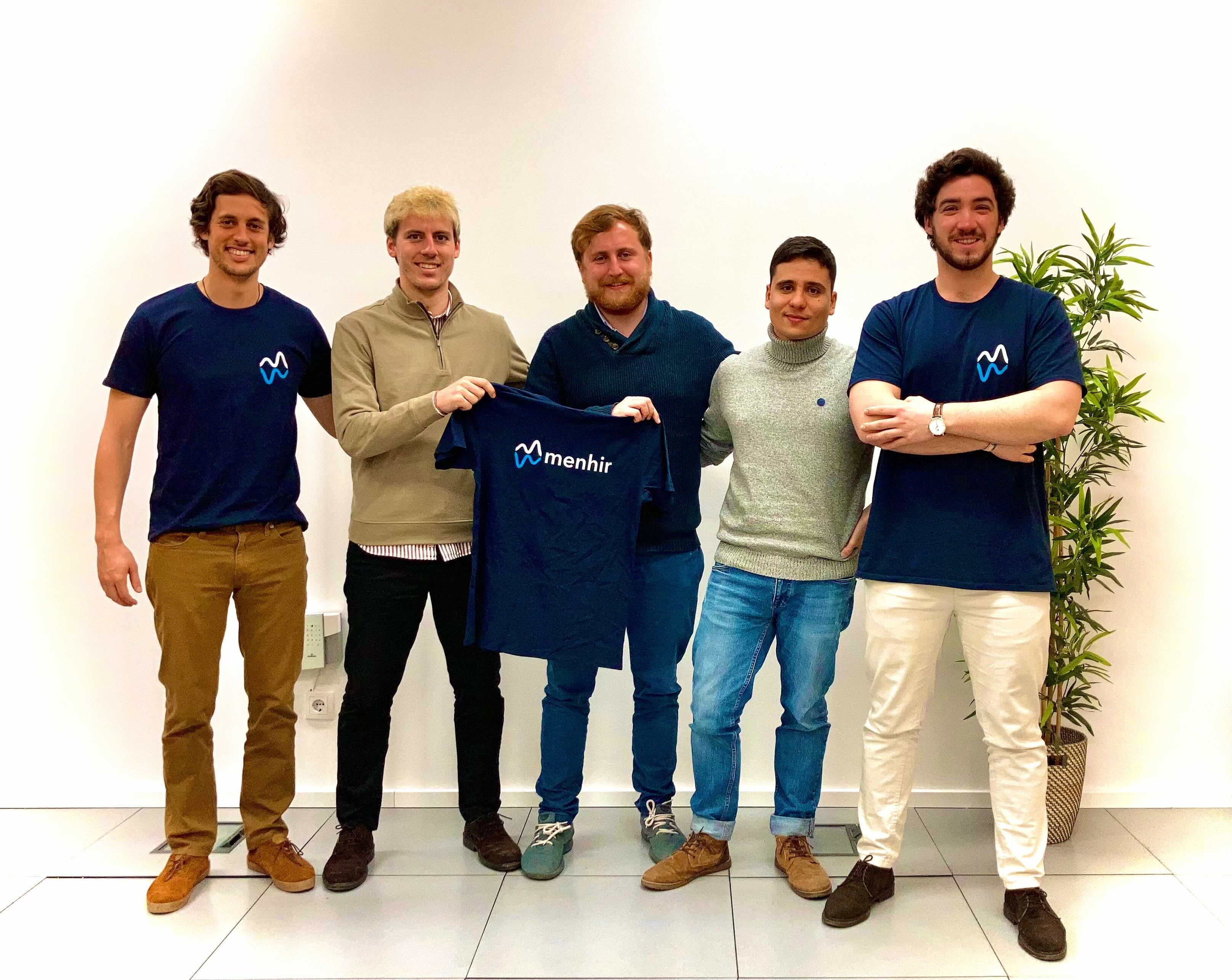 People in the team at Menhir.