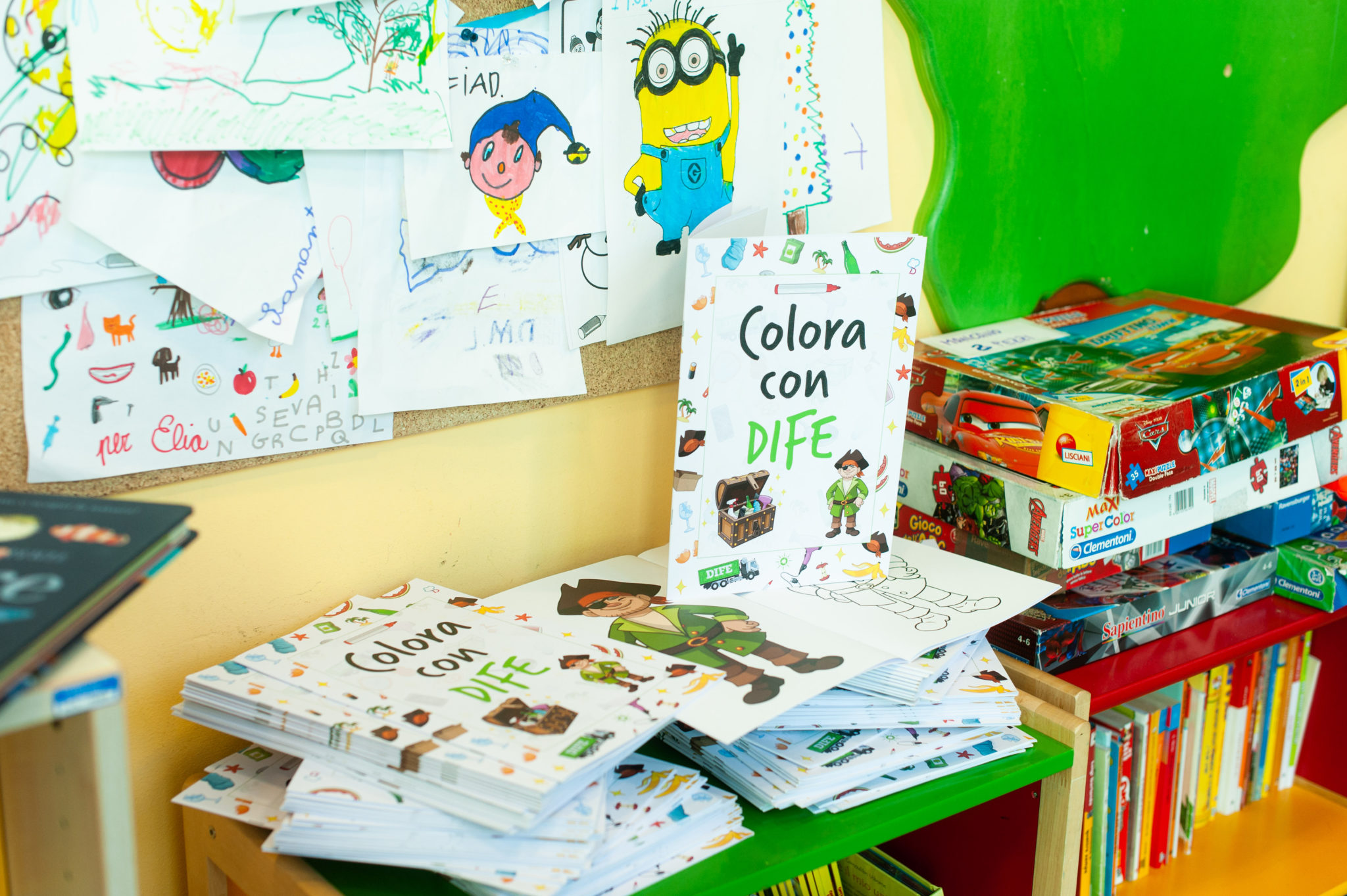 I 100 volumi del libro da colorare "Colora con Dife"