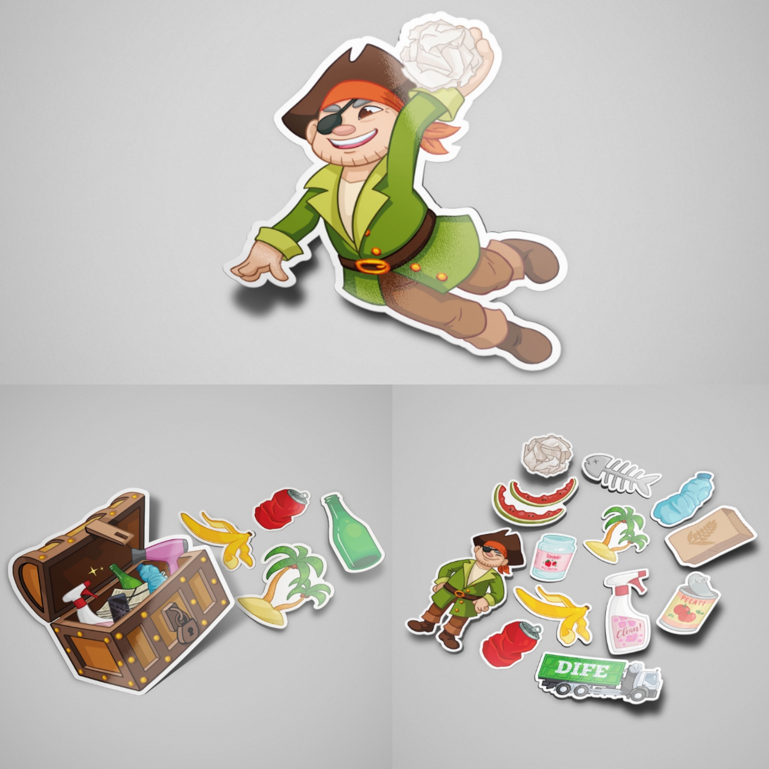 nuovi gadget dife 2019 - stickers