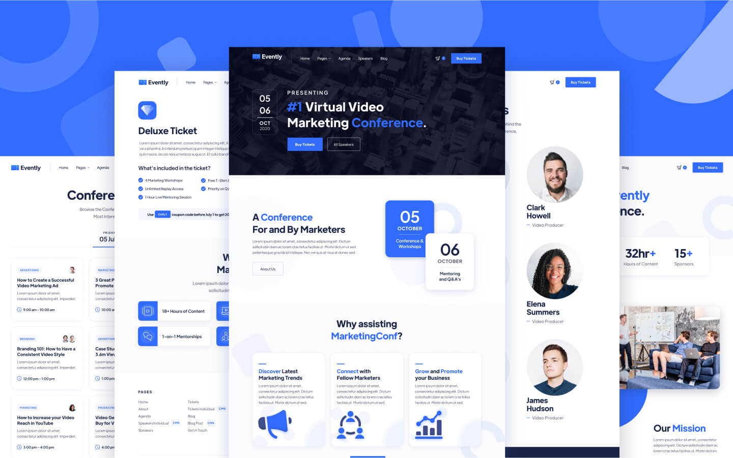 Conference Webflow Template