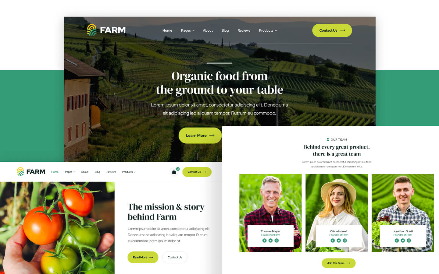 Agriculture & Farm Webflow Template