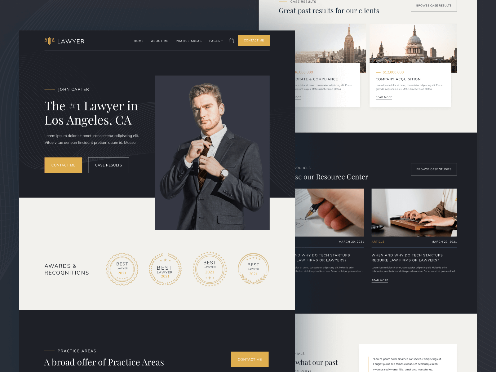 Lawyer Webflow Template