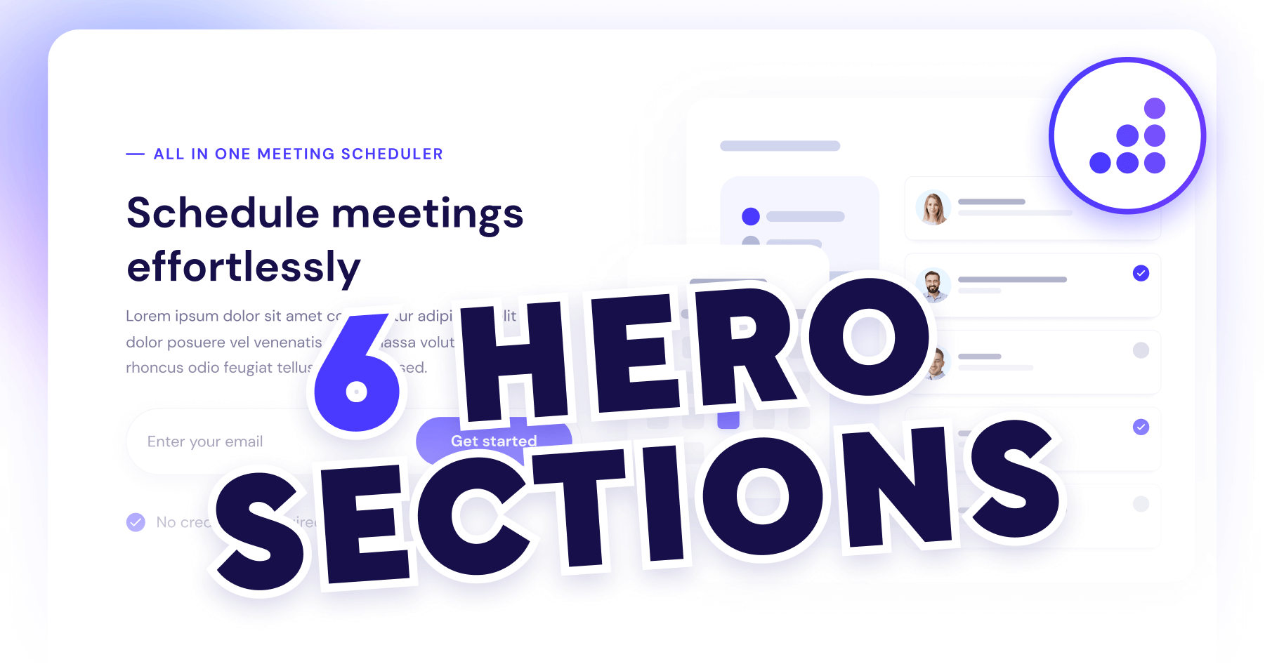 6 Hero Sections Webflow Cloneable Template BRIX Templates