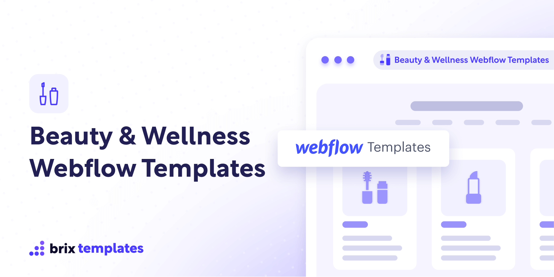 2 Beauty Wellness Webflow Templates Brix Templates