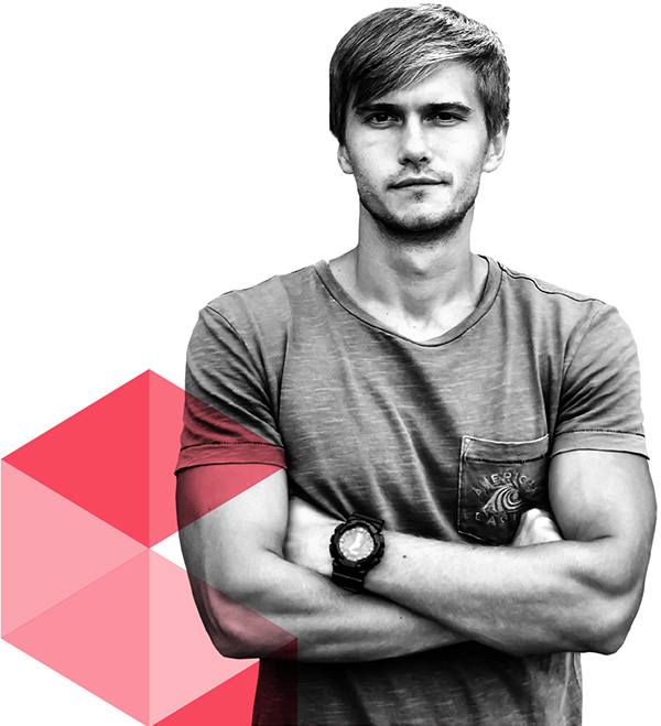 Another man with his arms crossed
