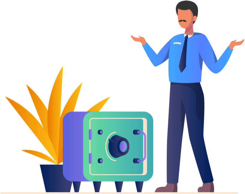 transparent status illustration