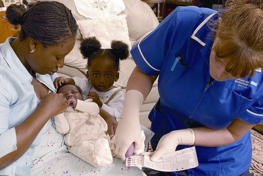 newborn blood spot test
