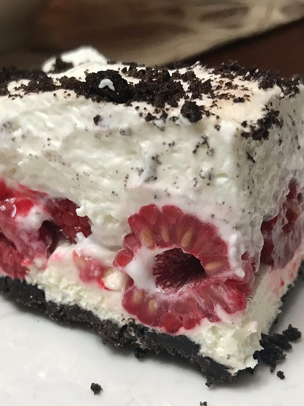Oreo Raspberry Dessert