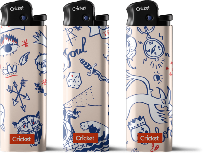 Cricket Lighters