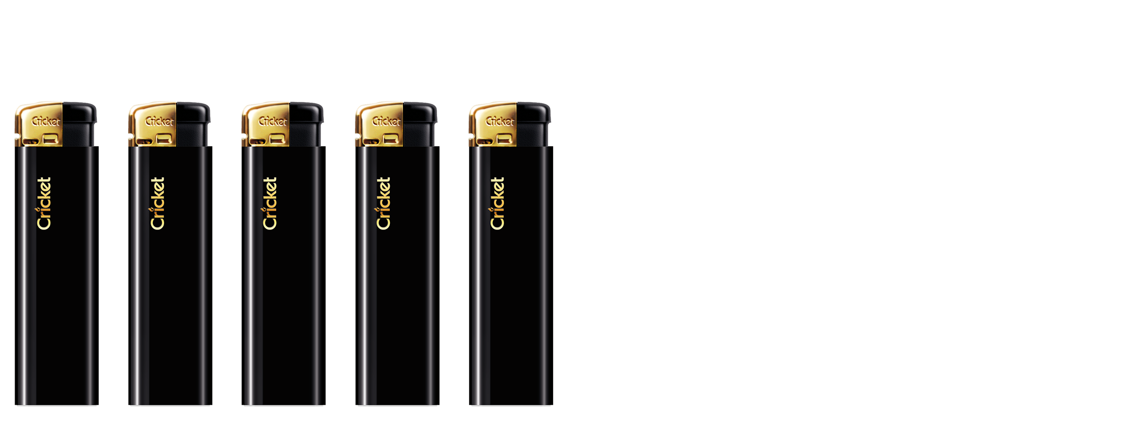 Black and Gold electronic lighter. A great addition for camping and adventures. The long lasting electronic lighter.