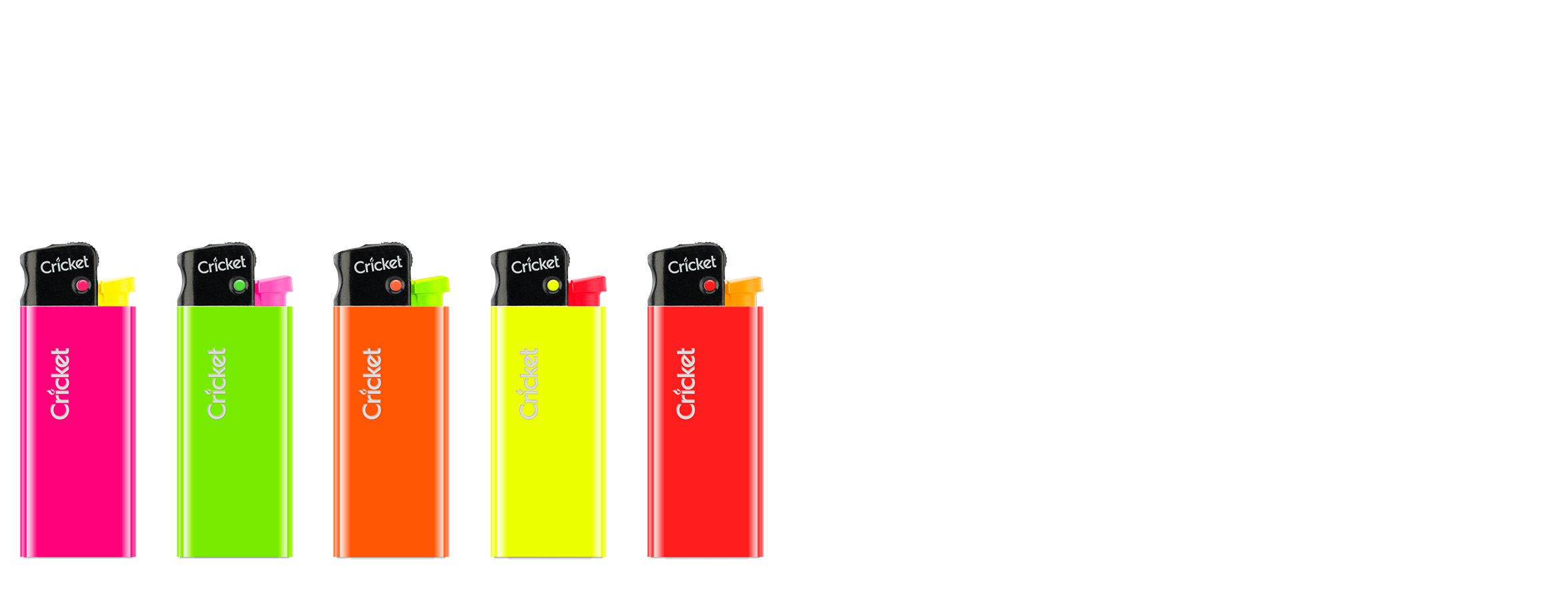Cricket Lighters Our products