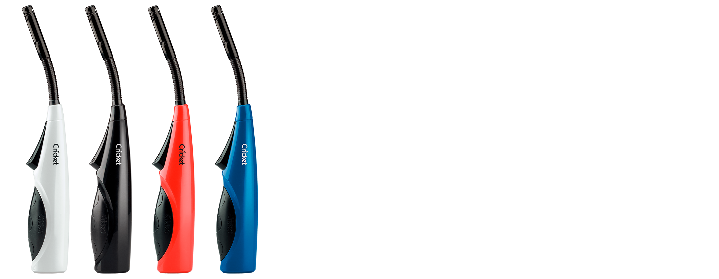 The utility flex lighter is a long neck flexible gas lighter with a classic design finish. The safest flexible lighter in the market.