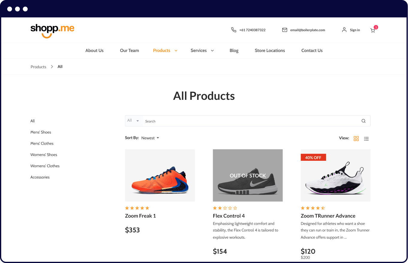 Product List