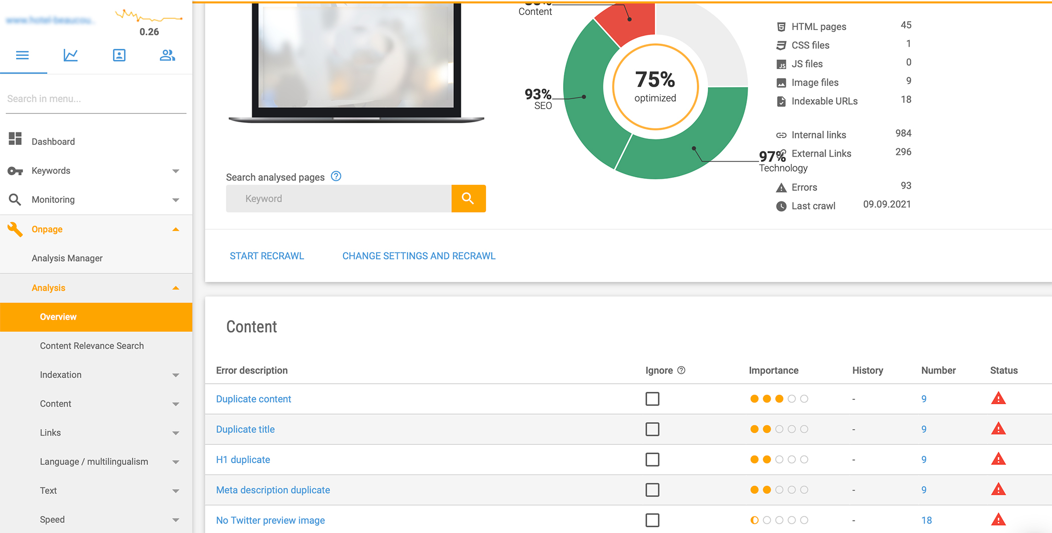 audit et référencement de site web pour hotels, référencement de site internet hotellerie en alsace et en suisse romande