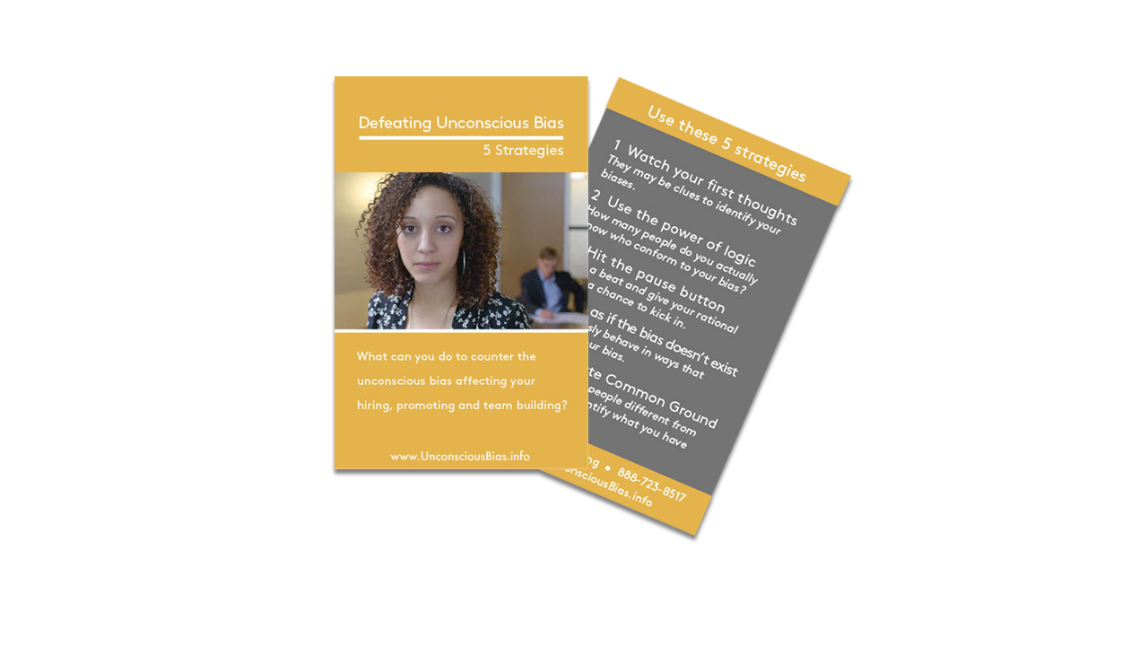 Bias cards