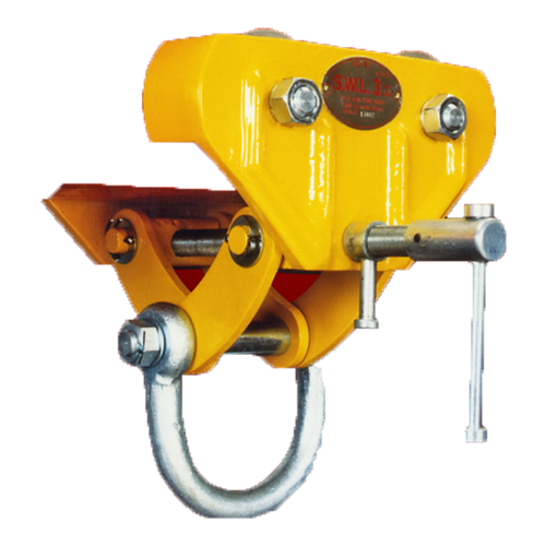 Adjustable SUPERCLAMP Runway Beam Trolley Westcon Løfteteknikk