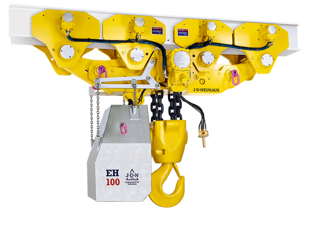 JDN Monorail Air Hoist Westcon Løfteteknikk Product Catalogue