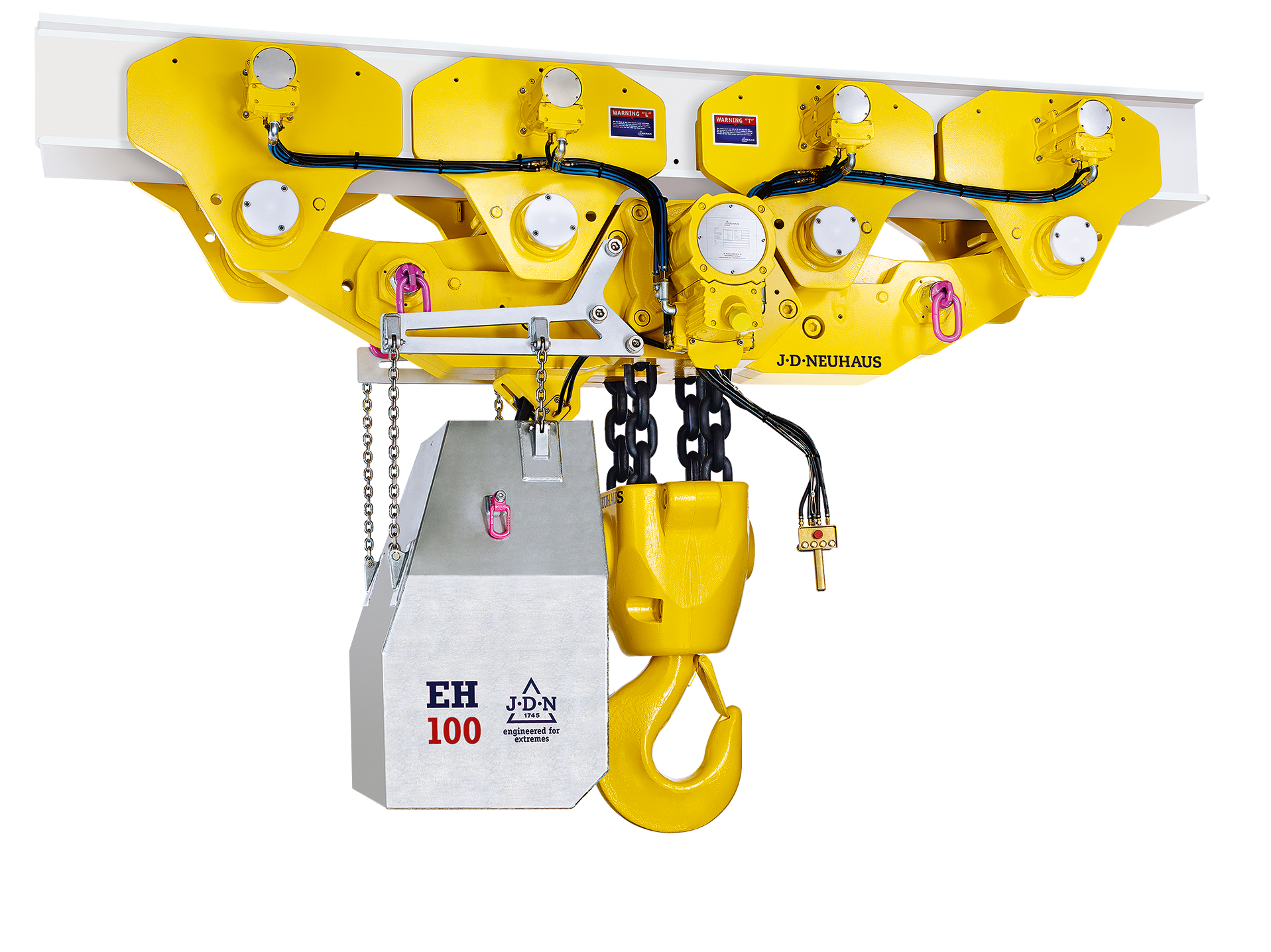 JDN Monorail Air Hoist Westcon Løfteteknikk Product Catalogue