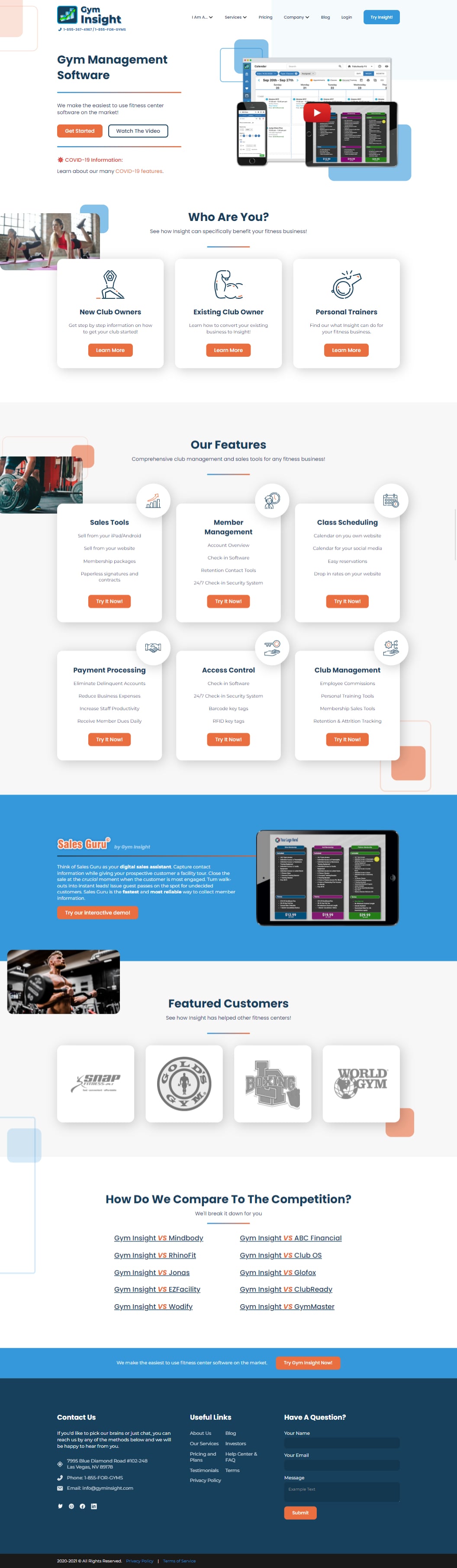 The easiest to use fitness center software on the market!