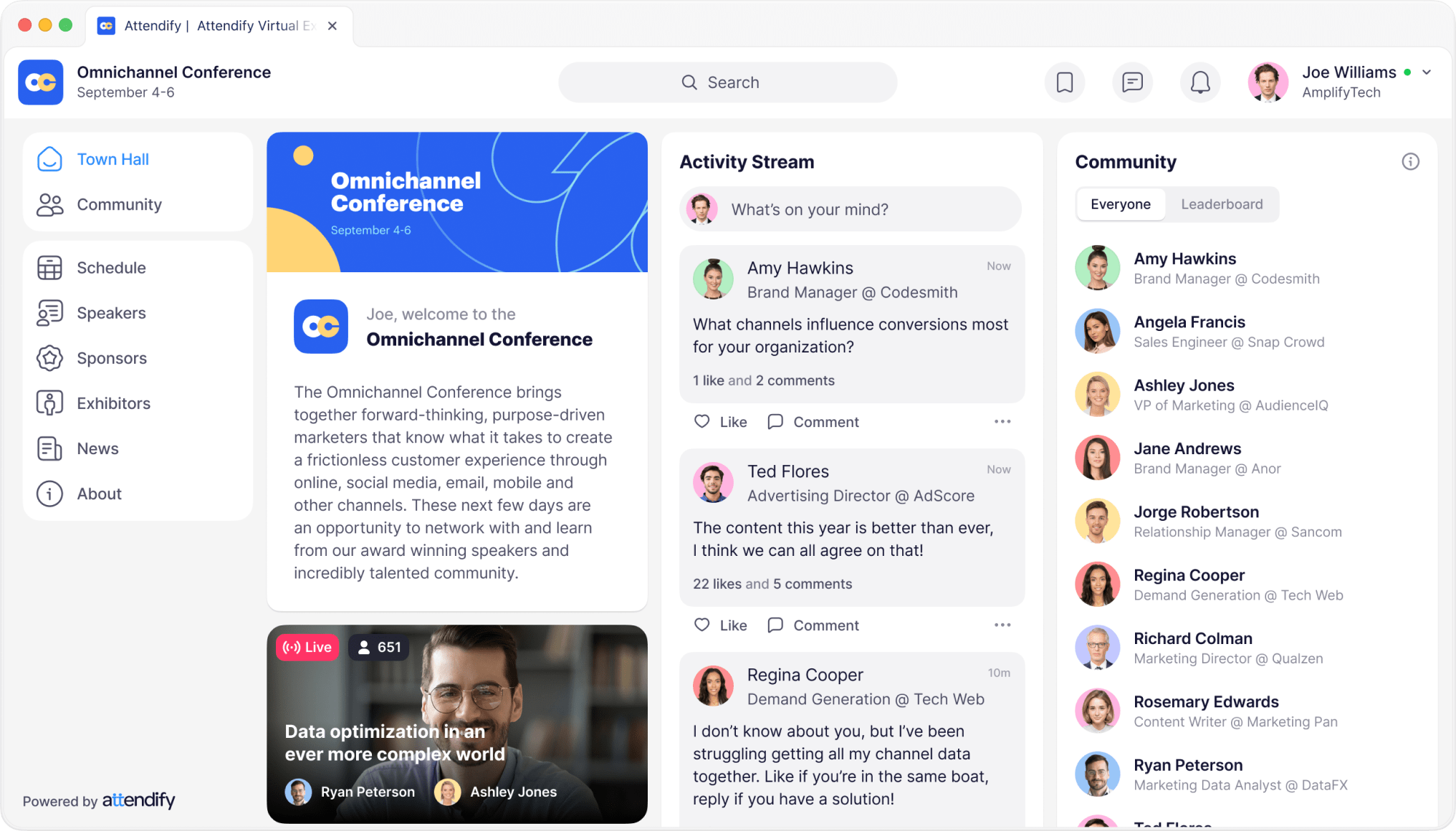Virtual Event Platform, Mobile Apps & Registration Software | Attendify