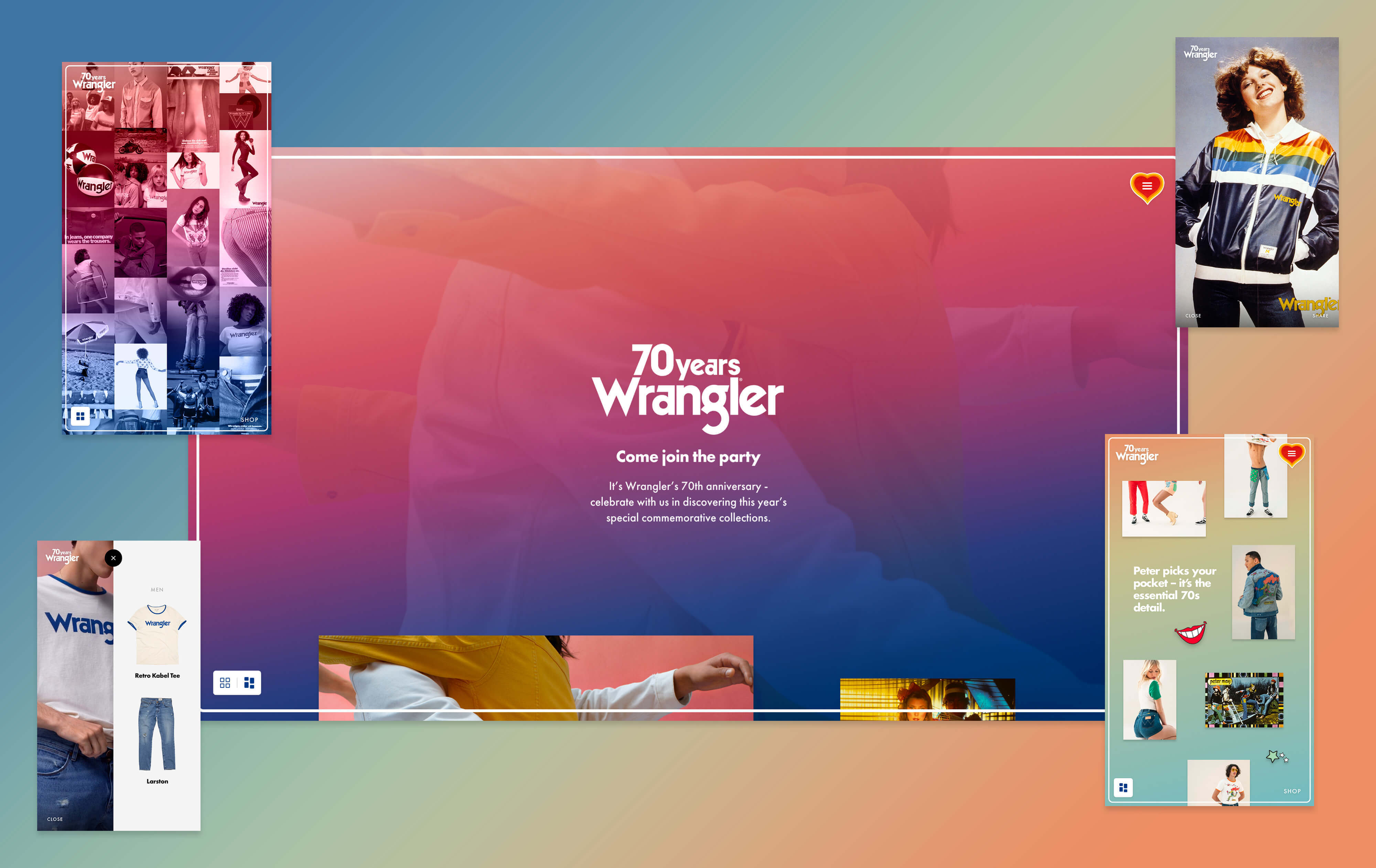 Wrangler Anniversary Website