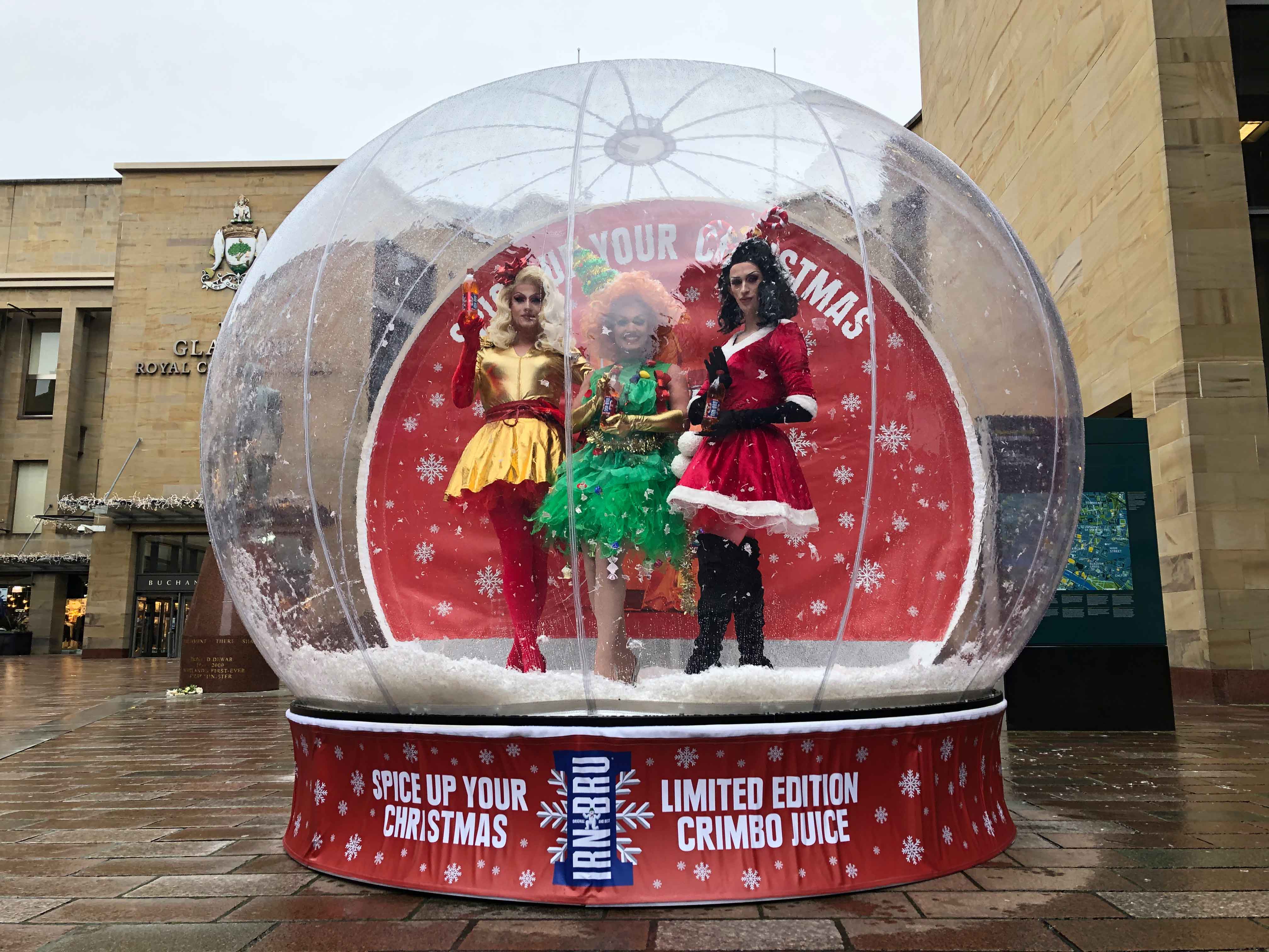 Corporate Events Snow Globe Hire