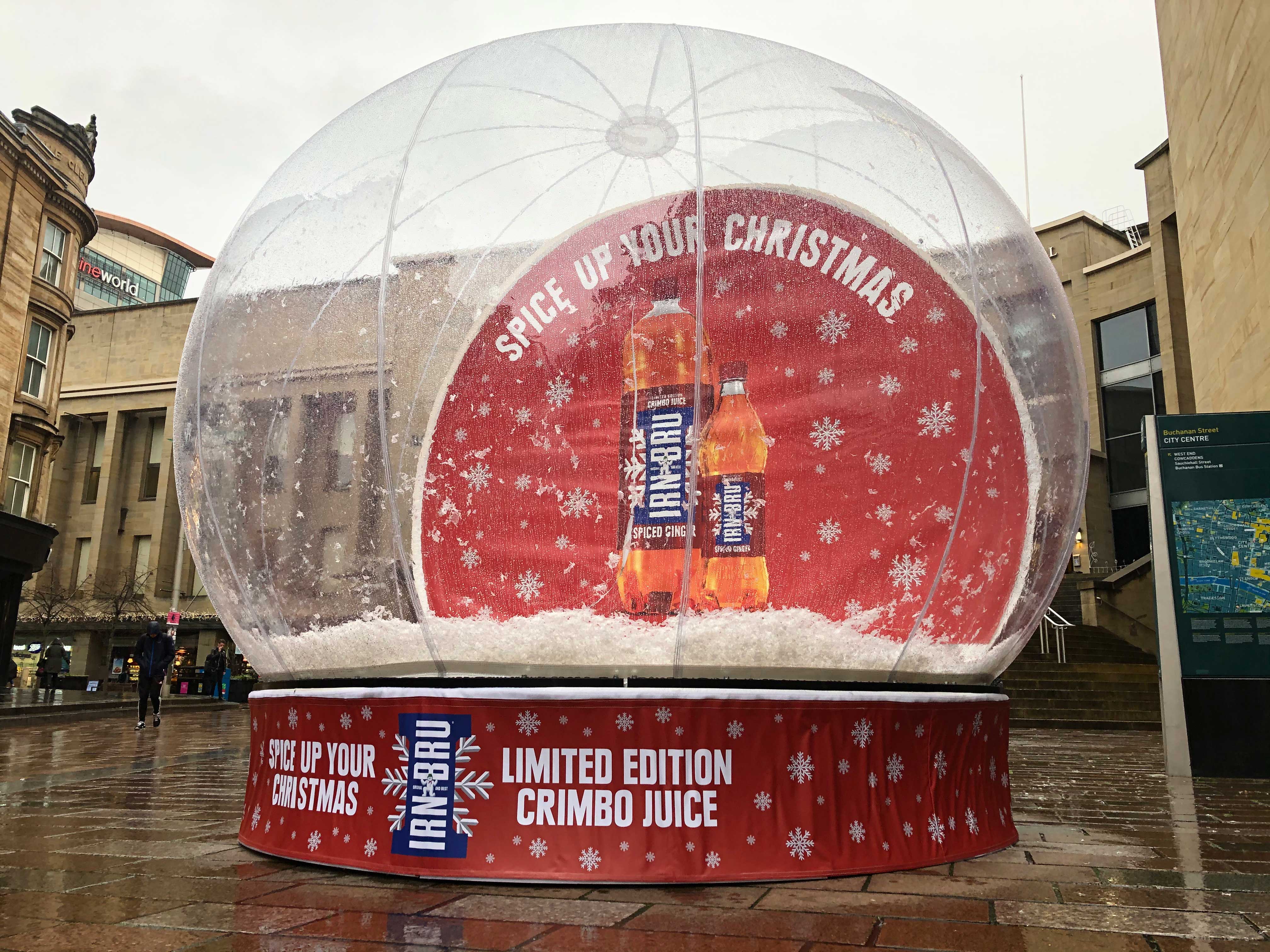 Corporate Events Snow Globe Hire