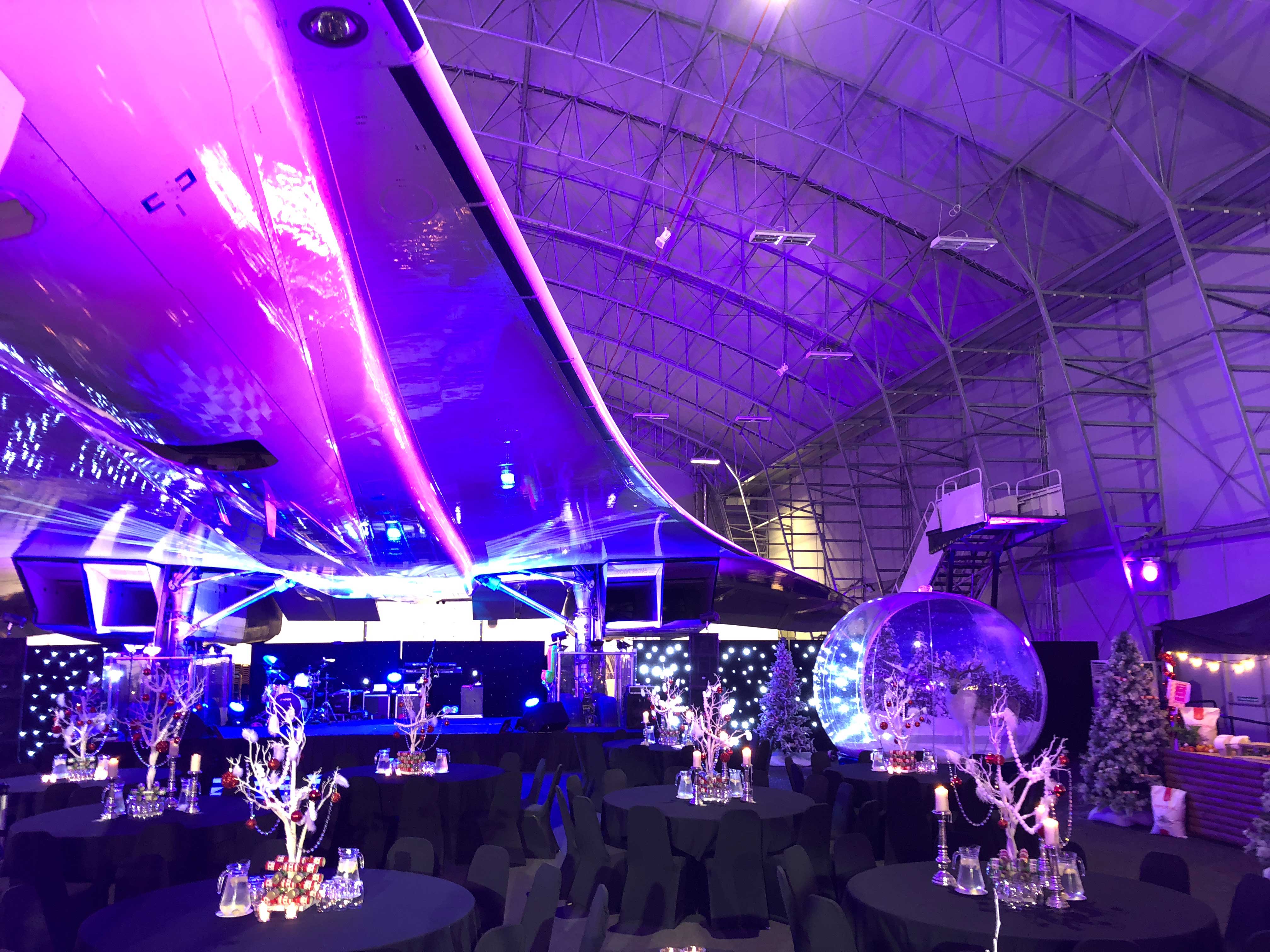 Corporate Christmas Parties Snow Globe Hire