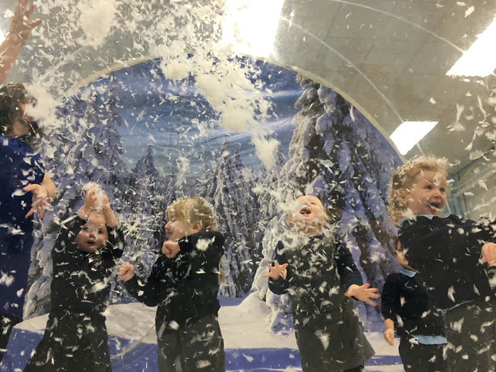 Christmas in Schools Snow Globe Hire