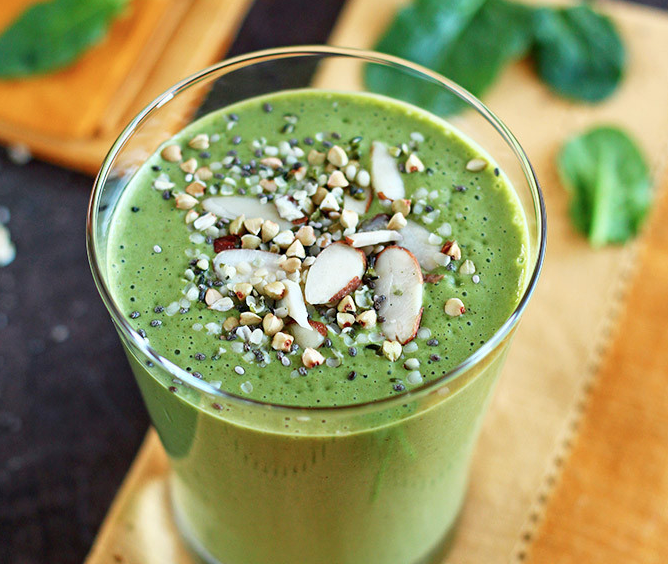 Green Protein Power Breakfast Smoothie