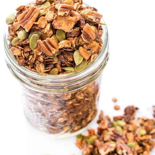 HIGH PROTEIN HOMEMADE GRANOLA