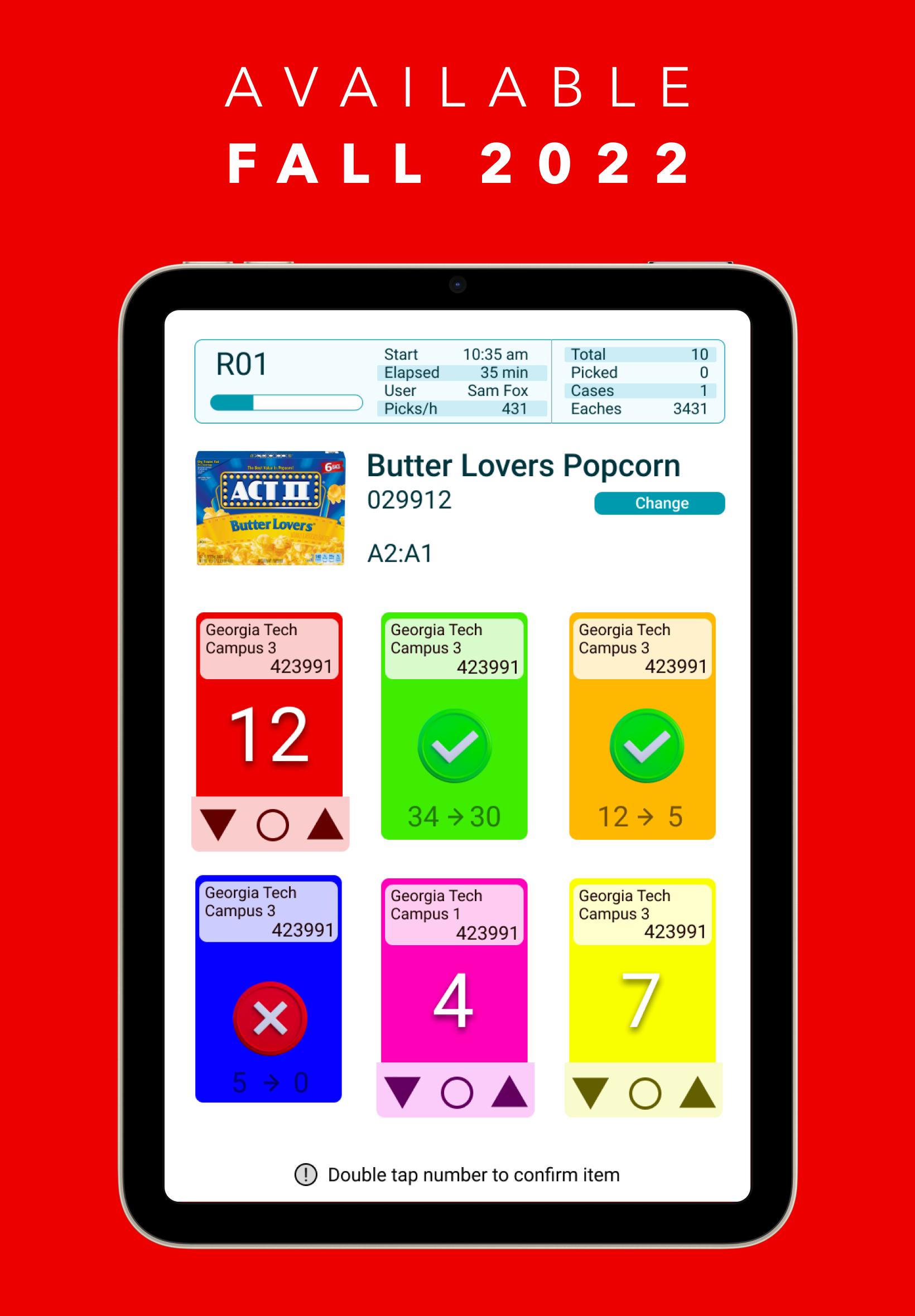 Gimme VMS Mobile Picking is available Fall 2022.