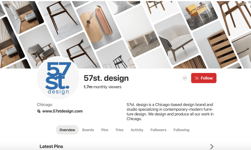 pinterest for business