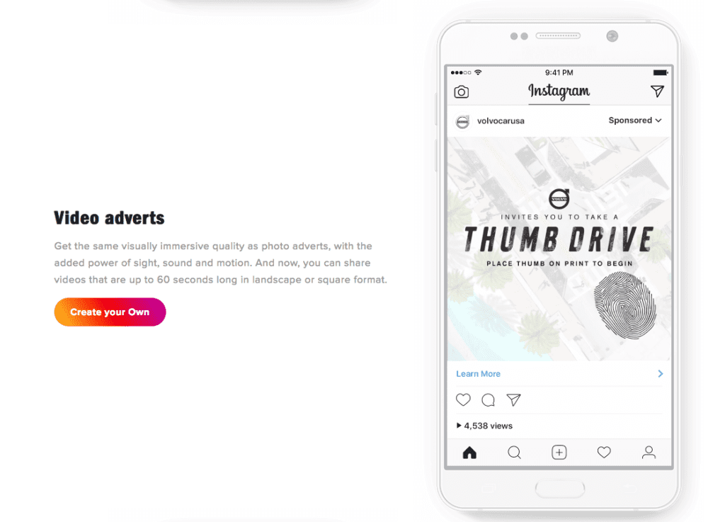 Instagram Video Ads